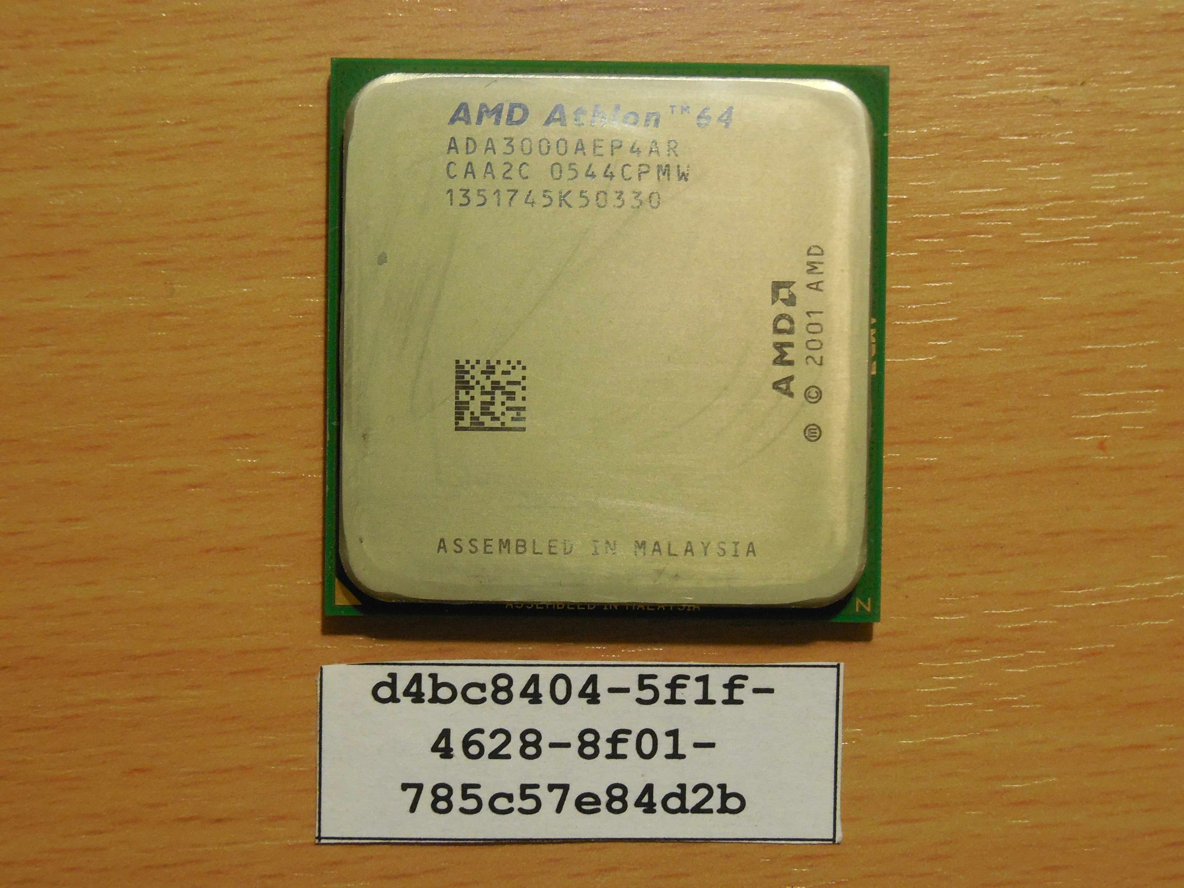 AMD Athlon 64 ADA3000AEP4AR Socket 754 3000